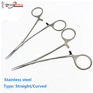 Pinzas hemostáticas para mosquitos Abrazadera quirúrgica Manual Acero inoxidable Reutilizable 14cm 16cm - Product Image 4