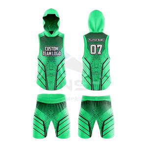 Uniforme de Fútbol Americano de Bandera 7v7 Personalizado de Alta Calidad, Jersey Transpirable de Secado Rápido con Manga Corta, con Nombre y Logotipo del Equipo Personalizables - Product Image 3