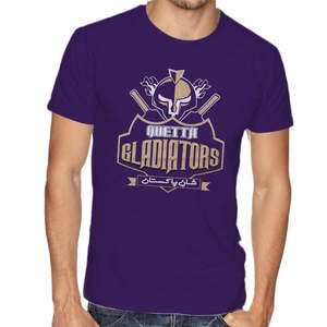Camiseta Quetta Gladiators para hombre - Morado - Product Image 1