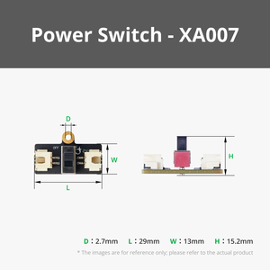 โมดูลไดร์เวอร์ไฟฟ้า 1 ชิ้นพร้อมขั้วต่อ 2 พิน XH2.54 - Product Image 2