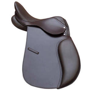 Selle en cuir véritable Nouveau design Selle de cheval confortable pour cheval avec logo personnalisé Selle de polo en cuir véritable acceptable - Product Image 3