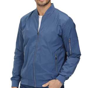 Blouson aviateur coupe-vent de qualité supérieure pour hommes, manteaux d'hiver rembourrés chauds avec fermeture éclair complète, vêtements d'extérieur avec logo personnalisable, style OEM ODM - Product Image 6