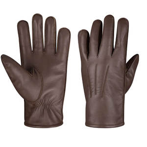 Nouveau 2025 prix bon marché produit fournisseur d'usine femmes gant d'hiver hommes gants de conduite en cuir robe gants en cuir non doublés - Product Image 3