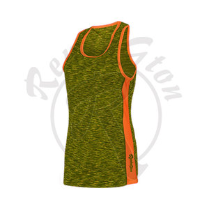 เสื้อกล้ามผู้หญิงระบายอากาศได้ดีสีพื้นลำลองแฟชั่น - Product Image 2