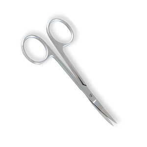 Ciseaux à iris d'opération à usage unique de la meilleure qualité Lame incurvée Ciseaux à iris d'opération chirurgicale en acier allemand - Product Image 4