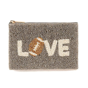 Monedero Bordado con Flores, Diseño Hecho a Mano con Cuentas de Semillas, Monedero Bordado con Cuentas para Viaje por MD HANDICRAFTS - Product Image 3