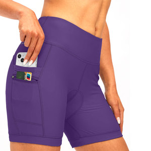 Shorts de sport pour femmes respirants de haute qualité, prix bas, best-seller, sur mesure, en spandex/polyester, écologiques - Product Image 1