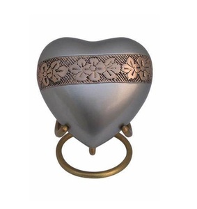 เครื่องเผาศพรูปหัวใจโลหะทองเหลืองทันสมัยอุปกรณ์งานศพที่น่าสนใจล่าสุดมีดีไซน์รูปหัวใจรูปทรงเพรียวบาง - Product Image 3