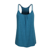Camiseta Deportiva de Verano 2025, Nuevo Diseño, Talla Grande, para Mujer, Color Sólido, para Fitness, Entrenamiento, Sin Mangas, Transpirable, de Secado Rápido, con Estampado Personalizado