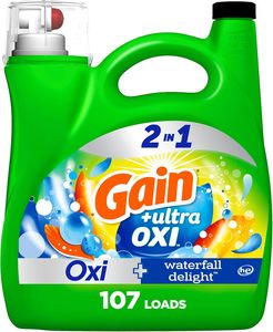 Gain + Odor Defense Detergente líquido para la ropa Paquete de 2, Super Fresh Blast Scent, 65 floz cada uno, 45 cargas cada uno, Compatible con HE - Product Image 2
