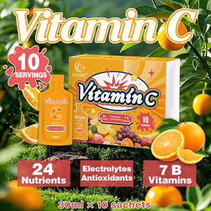 Bebida de Vitamina C Líquida DUOZI con Certificación HALAL, Suplemento Dietético Vegano Orgánico con Antioxidantes, Refuerzo Inmunológico y Colágeno - Product Image 4