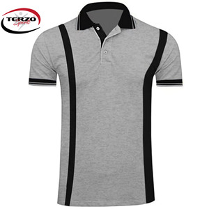 Polo personalizado de alta calidad para hombre, transpirable y liso, venta al por mayor, camisetas deportivas informales inteligentes bordadas para hombre - Product Image 3