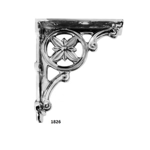 Chất Lượng Cao Bạc Trang Trí Chân Đế Cho Kệ, Nhiệm Vụ Nặng Nề Cổ Điển Trang Trí Công Phu Kệ Khung Giá Cho Nhà Bếp Phòng Tắm Trang Trí Nội Thất - Product Image 3