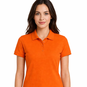 Camiseta de Mujer con Logotipo Personalizado, 100% Algodón, 220g, Tejido de Punto Transpirable, Informal, Uniforme, Ropa de Trabajo, Manga Corta - Product Image 1