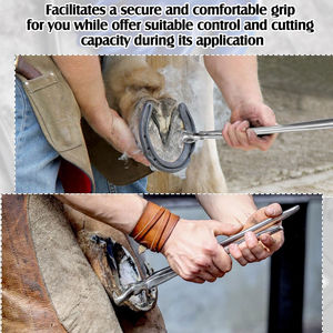 Nouveau maréchal-ferrant pince à sabot embout de coupe mâchoires insérées 15 "équipement de sabot pince à sabot professionnelle pour l'utilisation de chevaux et de bovins - Product Image 3