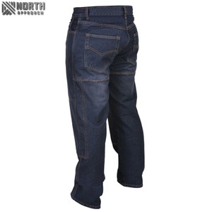 กางเกงยีนส์เดนิมผู้ชายคุณภาพสูง สกรีนโลโก้เองได้ สไตล์ลำลอง ขายดี น้ำหนักเบา กางเกงยีนส์เดนิมผู้ชายสั่งทำพิเศษ - Product Image 2