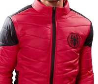 Nouvelle mode Veste en duvet de canard pour hommes, imperméable et de haute qualité, manteau en duvet, autocollants araignée personnalisés brodés