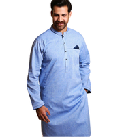 Shalwar pour hommes musulmans, design moderne personnalisé, à ouverture boutonnée, en viscose de haute qualité, infroissable et extensible, faible MOQ, vente chaude