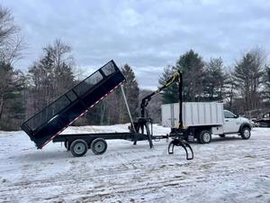 Remorque agricole basculante hydraulique à quatre roues avec grappin flexible, grande capacité, garantie de 2 ans – Offre Spéciale - Product Image 4