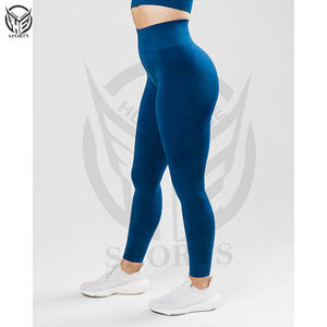 Leggings de sport personnalisés à taille haute, respirants, en nylon et élasthanne, pour femmes, vêtements de sport actifs, pantalons de yoga - Product Image 2