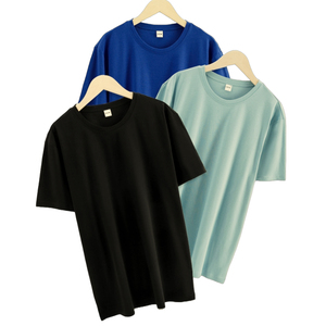 เสื้อยืดแขนสั้นสำหรับทุกเพศ180กรัมคอกลมผ้าฝ้าย100% พิมพ์ลายดิจิตอลสไตล์ตัวอักษรสำหรับผู้ชาย" - Product Image 1