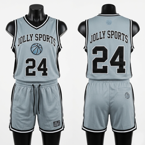Ensemble short et maillot de basket pour femme, 180 GSM, maille polyester premium, bordure contrastante, strass, logo personnalisé par transfert thermique, ensembles pour femmes - Product Image 5