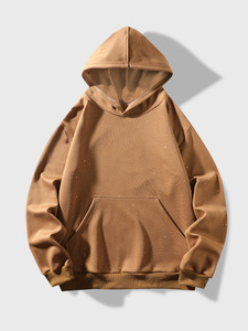 Sudaderas con Capucha Personalizadas para Hombre, 100% Algodón, Lavado Ácido, Básicas, MOQ Bajo, Esenciales de Invierno - Product Image 3