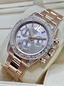 Full Iced VVS Moissanite Diamond Mechanical Automatic Movement Luxury Engraved LOGO Handmade Bust <b>Perpetual</b> <b>Calendar</b> Glass - Product Image 3