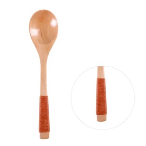 <b>Spoon</b> Collection 2-Piece <b>Serving</b> <b>Spoon</b> Natural Eco Friendly High Quality Wooden <b>Spoon</b> Made India New Design Solid Cutlery - Product Image 5