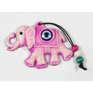 9 X 7 cm Polyester Mini <b>Elephant</b> Sculpture <b>Ornament</b> - Product Image 3
