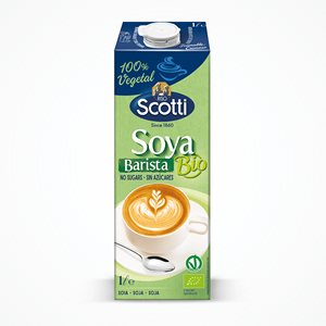 Boisson végétale biologique Riso Scotti Soy Barista 1L, modèle TL10TE1, emballage Tetrapak, durée <span class=keywords><strong>de</strong></span> conservation <span class=keywords><strong>de</strong></span> 12 mois, fabriqué en Italie - Product Image 2