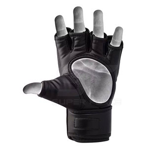 Cómodos guantes MMA con diseño de dedo abierto para artes marciales y entrenamiento físico Guantes MMA PU Premium - Product Image 5