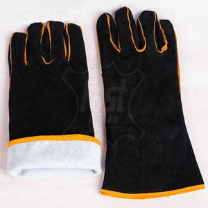 Gants de soudage en cuir multi-usages 2025 pour la découpe et la soudure, gants en cuir ignifuges - Product Image 2