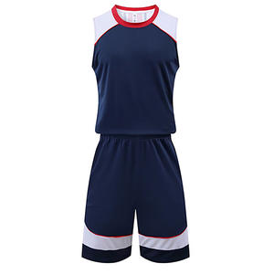 Ensemble maillot et short de basket-ball en maille de performance sportive sur mesure unisexe uniformes de basket-ball de haute qualité - Product Image 1