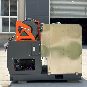 AMJET-Rapport qualité-<span class=keywords><strong>prix</strong></span> Machine de nettoyage d'égouts à haute pression à <span class=keywords><strong>essence</strong></span> 37HP 10lpm 300bar Nettoyeur de canalisations Machines à jet d'égouts - Product Image 6