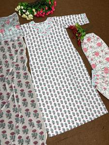 Kurti de algodón de verano de último diseñador para mujer, ropa india y paquistaní, Edición especial - Product Image 6