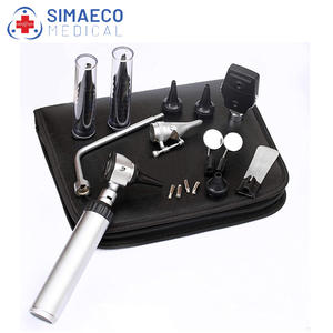 Nuevo Kit de otoscopio de operación veterinaria LED, fuente de energía eléctrica, instrumento quirúrgico, oftalmoscopio, juego de ENT médico de diagnóstico - Product Image 2