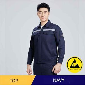 Vestes de sécurité multi-poches pour hommes à usage professionnel Vestes durables pour hommes Veste fonctionnelle pour homme avec bandes réfléchissantes - Product Image 3