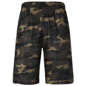 กางเกงขาสั้นเล่นกีฬาห้าฟิตเนสกางเกงขาสั้นบาสเก็ตบอลตาข่ายระบายอากาศสำหรับผู้ชาย - Product Image 2