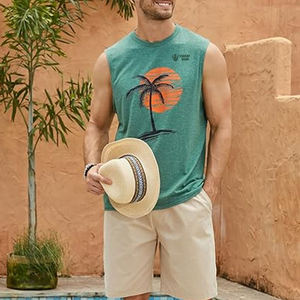 เสื้อแขนกุดแฟชั่นลำลองใหม่อินเทรนด์เสื้อแขนกุดระบายอากาศได้ดี - Product Image 2