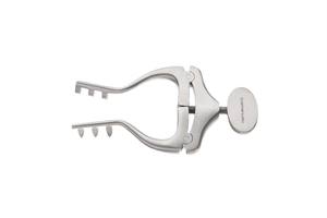 Jansen Mastoid Retractor ใบมีดรักษาฟันแบบทื่อ,การผ่าตัดทางการแพทย์3ฟัน3ซี่115มม. สแตนเลส CE ISO - Product Image 3