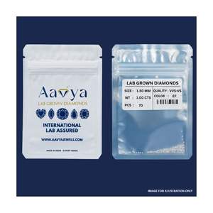 สร้างสรรค์เครื่องประดับสุดคลาสสิกด้วยเพชรทรงกลมขนาด 1 กะรัต เกรด EF ที่ได้รับการรับรองจาก IGI ขนาด 1.50 มม. เพื่อความสง่างามเหนือกาลเวลา - Product Image 1