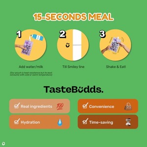 TASTEBUDDS Paquete Conveniente de 5 Unidades de Sopa Líquida Instantánea de 15 Segundos con Proteína de Guisantes, Aceite MCT y Batido de Tomate en Polvo, Reemplazo de Comida - Product Image 4