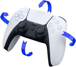 Control Inalámbrico DualSense de Alta Calidad para PS5 - Blanco-Negro Medianoche con Función Turbo, Joystick para Consola PS5 - Product Image 3