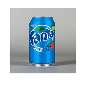 Boisson gazeuse Fanta US Berry la plus vendue, pack de 12 canettes de 355 ml, boisson gazeuse sucrée pour la distribution en gros - Product Image 1