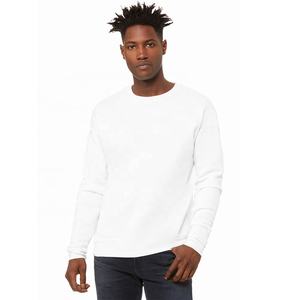 OEM vente en gros 70% Airlume peigné anneau-filé coton 30% polyester goutte épaule sweat hiver mode pull - Product Image 2