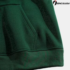 Sudadera con capucha de lana de algodón 100% para hombre, venta al por mayor de fábrica, diseño Atlético elegante, estampado de letras, bordado personalizado, transpirable - Product Image 6