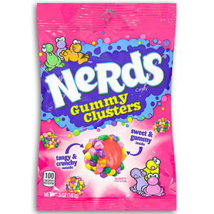 Boîte en gros très bon marché Nerds Gummy Clusters TB 85g 12 pièces Fournisseur en gros pour l'exportation Bonbons gélifiés fruités croquants à bas prix - Product Image 3