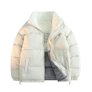Hot Selling Wholesale Men's Winter Hooded <b>Canvas</b> Puffer Jacket Breathable Waterproof Customizable Front Logo High Quality OEM - Product Image 6