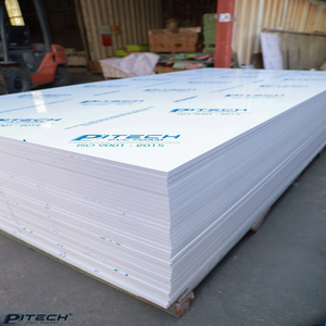 Vietnam manufacture Pitech blanc PVC co-extrudé panneau de mousse pour l'impression publicité salle de bain armoire gravure panneau d'affichage - Product Image 2
